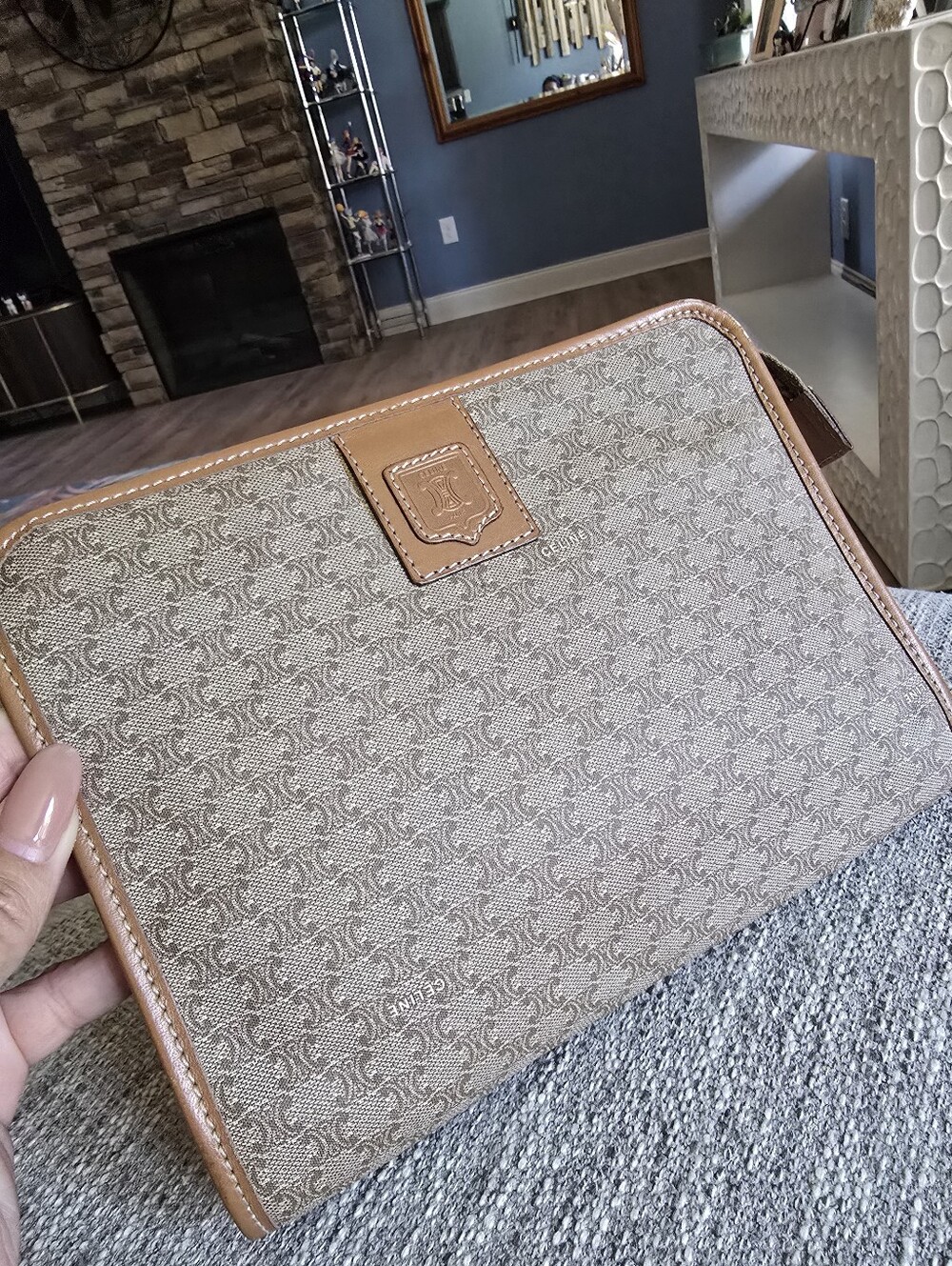 Authentic Celine Vintage Pouch Bag